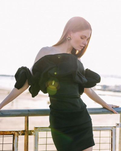CANNES DRESS BLACK