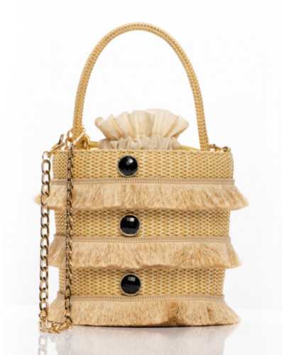 GAIA BUCKET BAG BLACK