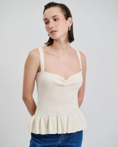 TOP RUFFLED