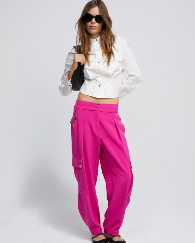 CROPPED SHIRT WHITE