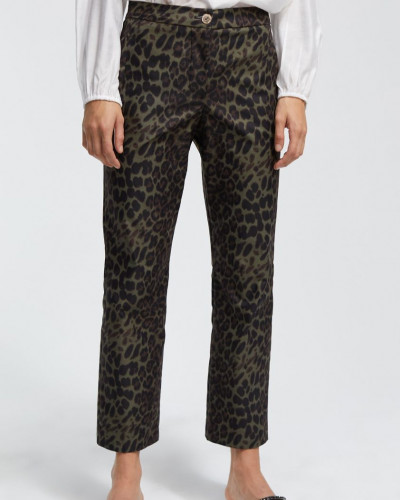 ANIMAL PRINT TROUSERS