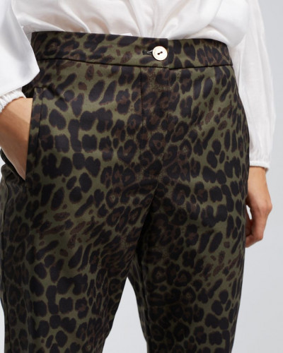 ANIMAL PRINT TROUSERS