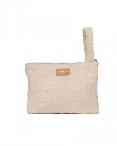TEDDY CLUTCH BEIGE