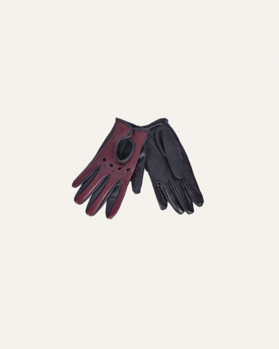 BORDEAUX – BLACK GLOVES