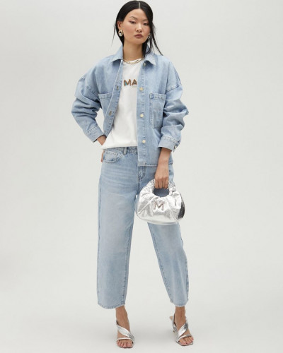 JEANS WITH RHINESTONES