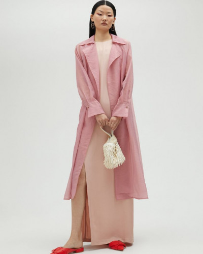 ORGANZA TRENCH COAT