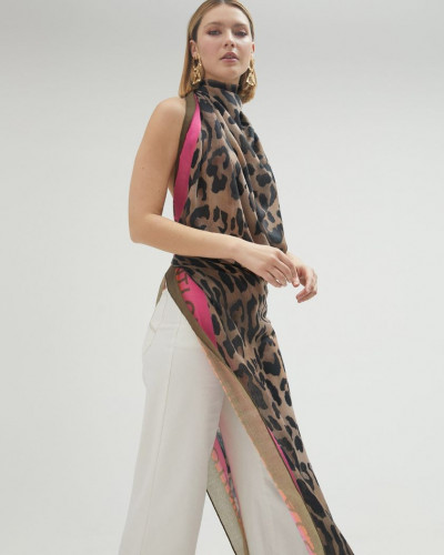 ANIMAL PRINT SCRAF