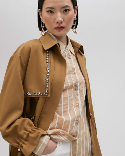 RHINESTONE SAFARI JACKET
