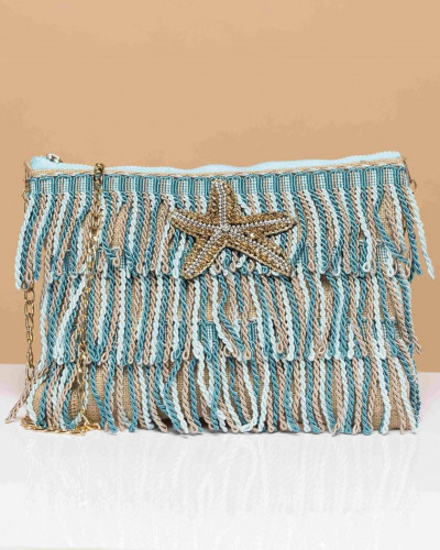 ASTERIAS BLUE CLUTCH