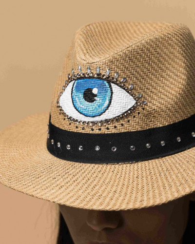 BROWN CHIC HAT
