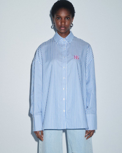 OVERSIZE SHIRT WITH STRIPES