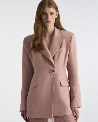 CROSS BUTTON BLAZER