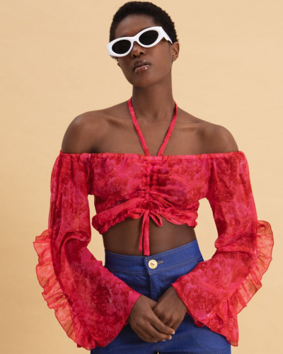 RUBY ROSE OFF SHOULDERS TOP