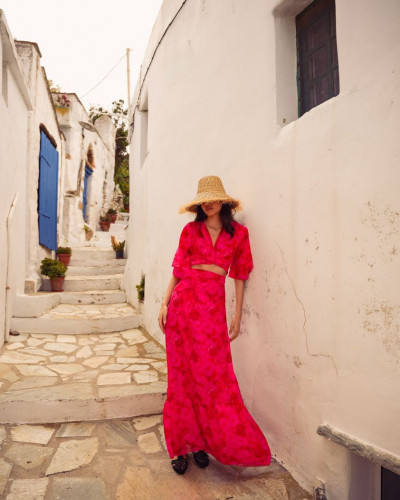 RUBY ROSE MAXI WRAP SKIRT