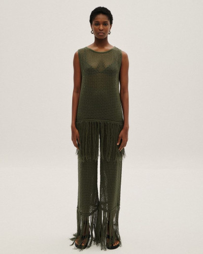 PANTS NET FRINGES