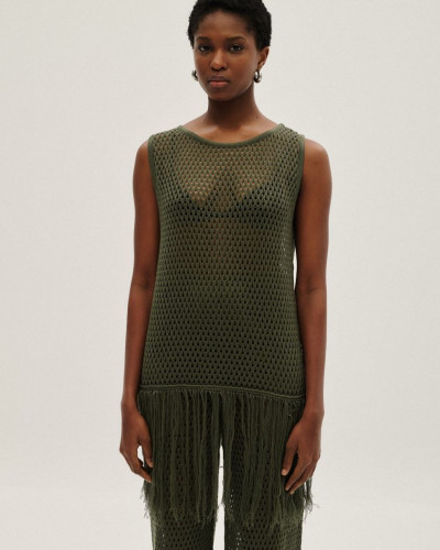 BLOUSE NET FRINGES