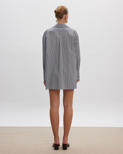 LA VIE EN CIEL BLACK STRIPES SHIRT