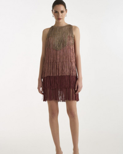 MILA FRINGE DRESS