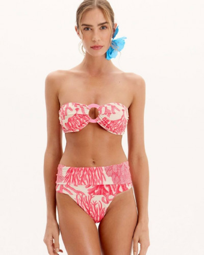 PRINTED BIKINI WITH RING