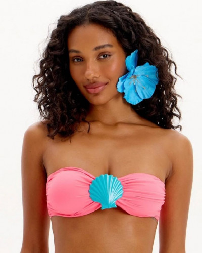 STRAPLESS BIKINI FUSCHIA