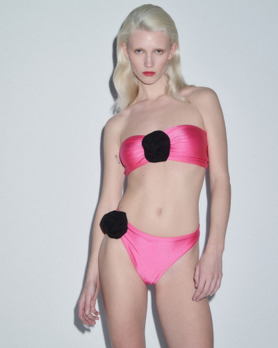 BIKINI SET FLOWER FUCHSIA