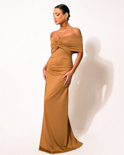 CARMEL KNOT MAXI DRESS