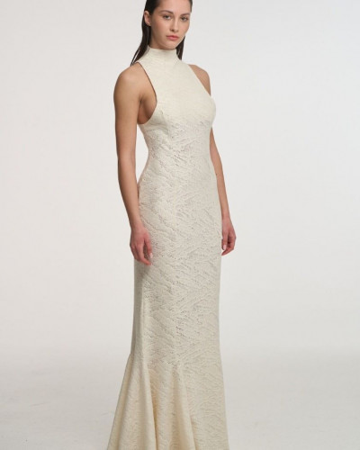 WHITE LONG DRESS