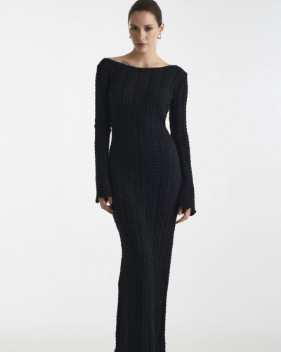 SIFNOS BLACK DRESS