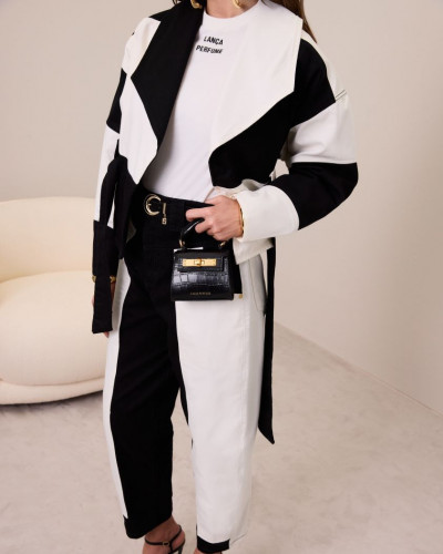 JACKET BLACK & WHITE