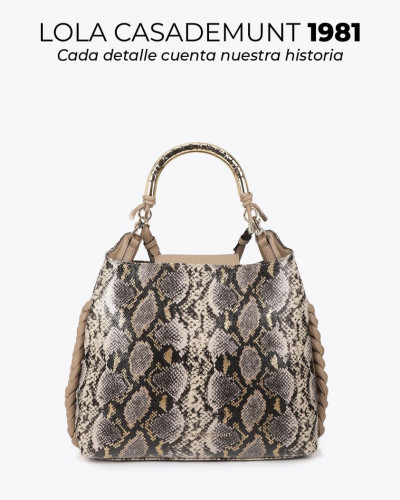 PYTHON TOTE BAG LARGE