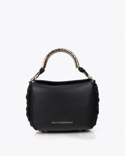 MEDIUM CROSSBODY BAG WITH METALLIC STRAP