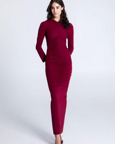 MERLOT NIGHTS DRESS