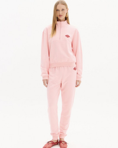 SWEATSHIRT ZIPPER PINK