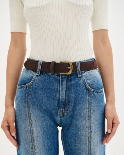 BELT SUEDE BROWN COMBOS