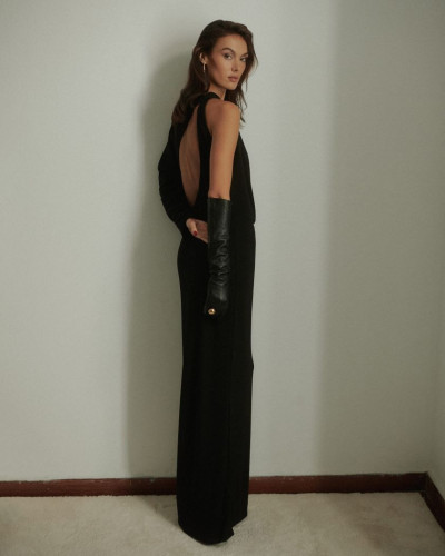 THALIA DRESS BLACK