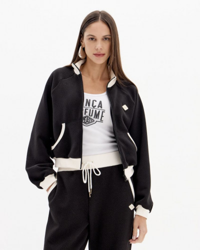 BOMBER BICOLOR JACKET