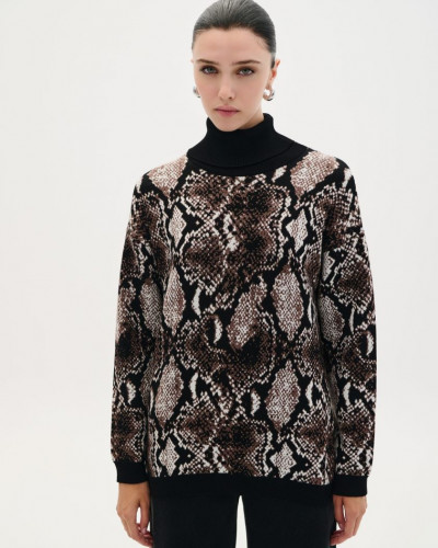 BLOUSE TURTLENECK PYTHON