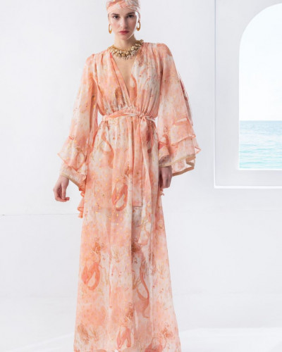 ARIEL SIREN DRESS PINK