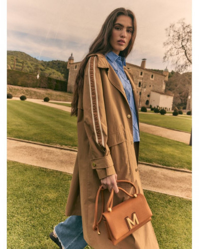 OVERSIZED TRENCH WITH...