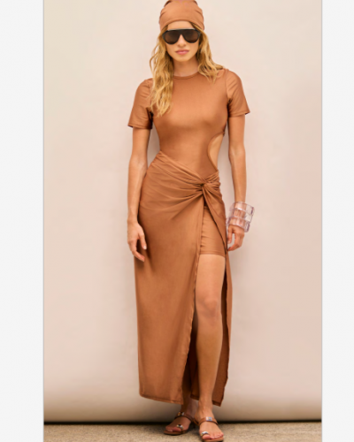 DRESS SUPER MIDI WITH TWIST LP EASY