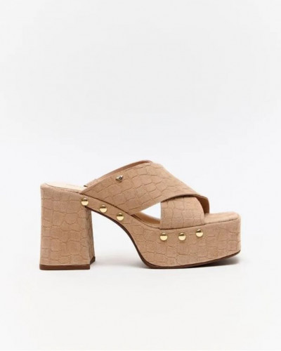 SUEDE LEATHER PLATFROMS...