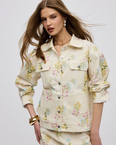 BUTTER BLOSSOM JEAN JACKET