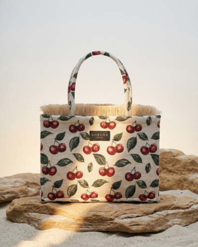 CHERRY MEDIUM TOTE BAG