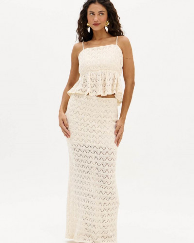 SKIRT KNIT SLIM SUPER MIDI