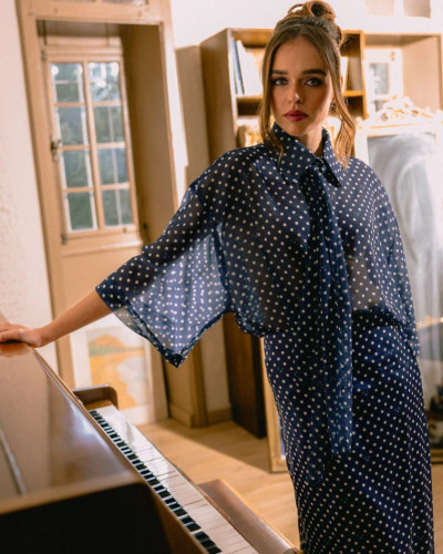 BLOOM POLKA DOTS SHIRT