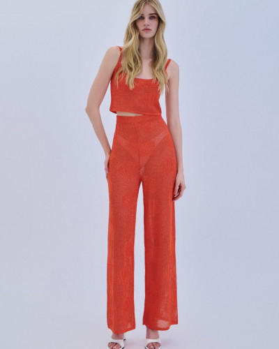 PANTS LUREX SHELL