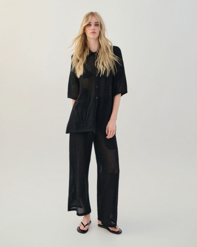 PANTS SHELL BLACK