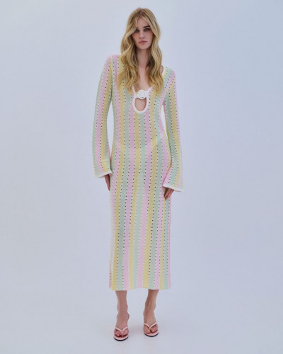 DRESS MAXI RING TRICOLOR