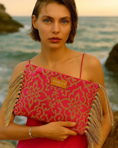 DOLCEZZA TASSEL CLUTCH