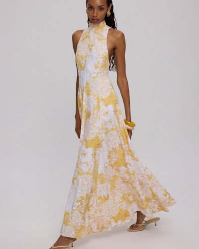 SOLENE BACKLESS DRESS